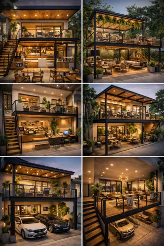 Mezannine Cafe Modern di Kota Bandung