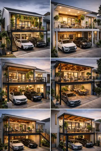 Mezannine Teras Rumah Keren di Kota Bandung